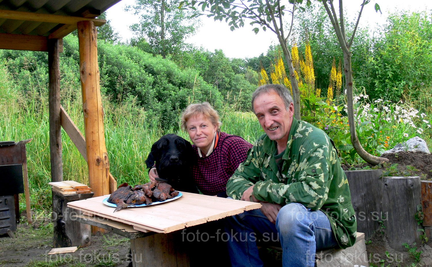 В деревне Гуща