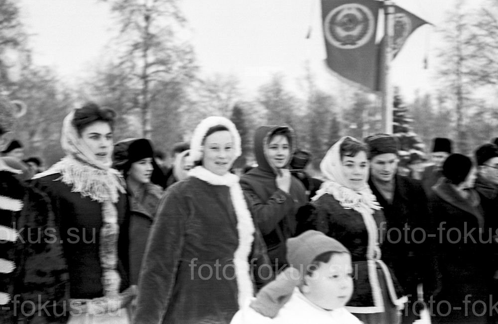 Новый год 1961 в Измайловском парке