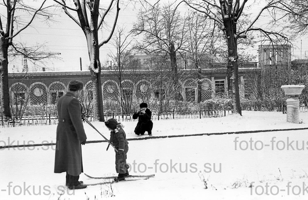 Новый год 1961 в Измайловском парке